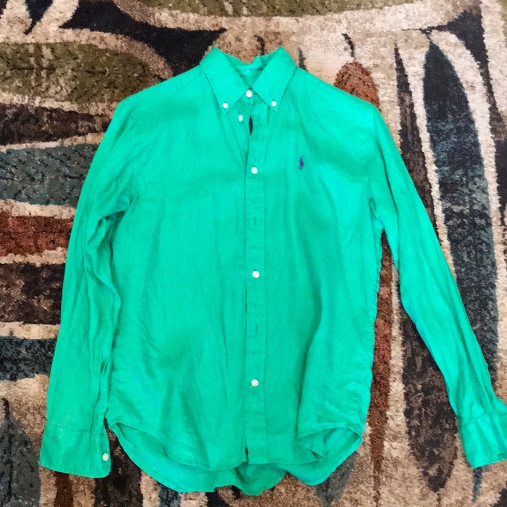 Linen Ralph Lauren Sport Shirt